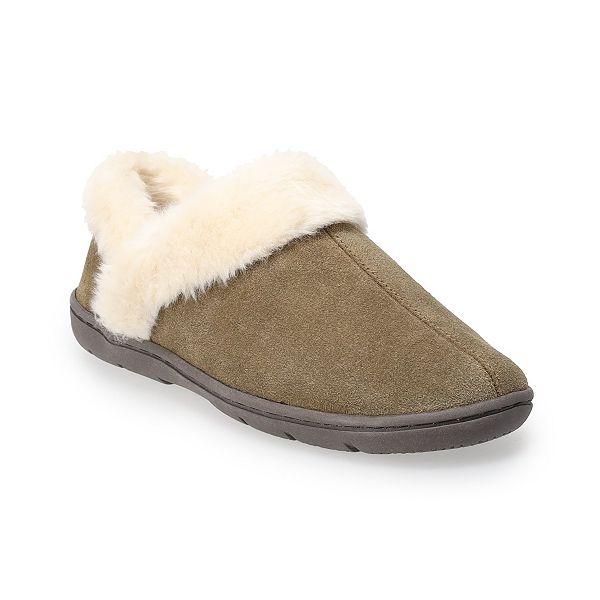 clarks suede slippers