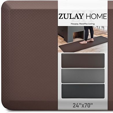 Zulay Kitchen Comfort Padded Anti-Fatigue Mat - 24" x 70"