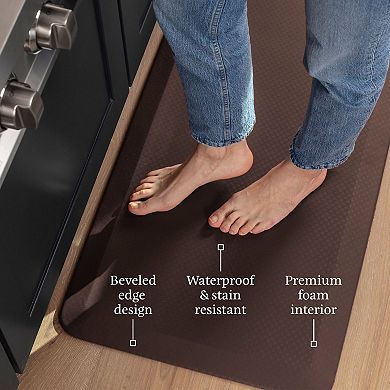 Zulay Kitchen Comfort Padded Anti-Fatigue Mat - Large 20" x 32"