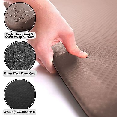 Zulay Kitchen Comfort Padded Anti-Fatigue Mat - Large 20" x 32"