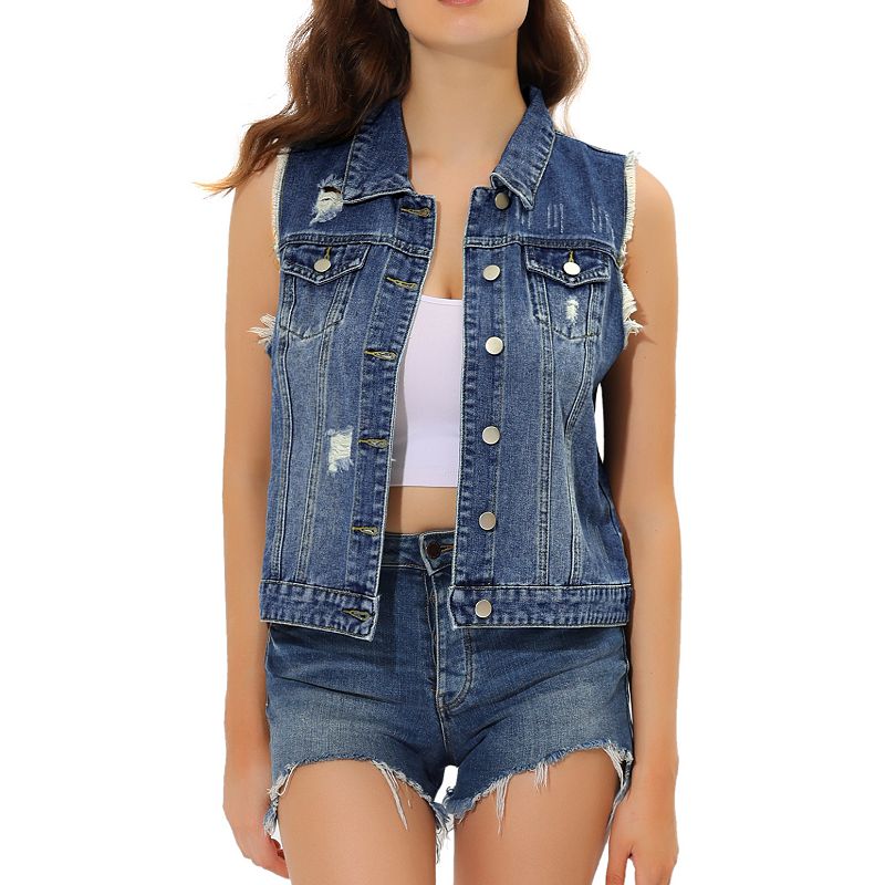 Kohl's 2024 denim vest