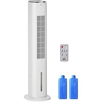 Portable Swivel 3-mode Air Conditioner Humidifier Cooling Fan W/ Remote Control