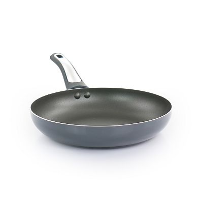 Oster Cocina Legacy 8 Piece Aluminum Nonstick Cookware Set in Gray