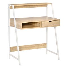 Emma + Oliver Triangular Natural Collaborative Adjustable Student Desk -  Home and Classroom