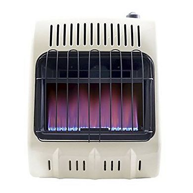 Mr. Heater Vent Free 10,000 BTU Blue Flame Multi Indoor Safe Propane Heater, Tan