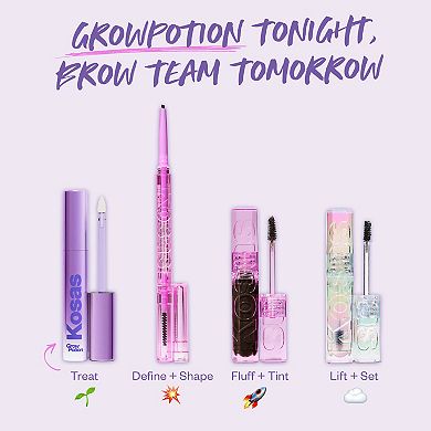 GrowPotion Fluffy Brow + Lash Boosting Serum