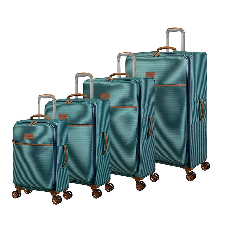 EAN 5056500204870 product image for it luggage Beach Stripes 4-Piece Softside Spinner Luggage Set, Multicolor, 4 PC  | upcitemdb.com