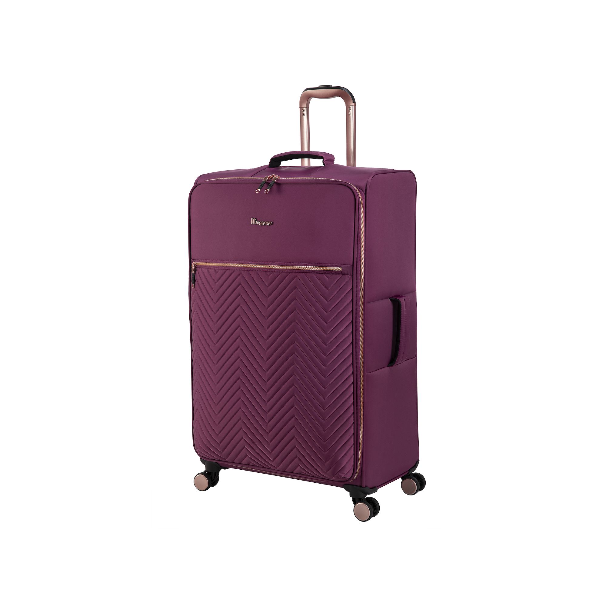 it Luggage Bewitching Softside Spinner Luggage, Purple Potion
