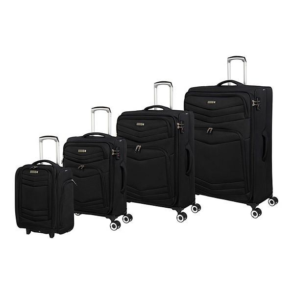 it luggage Intrepid 4Piece Softside Spinner Luggage Set