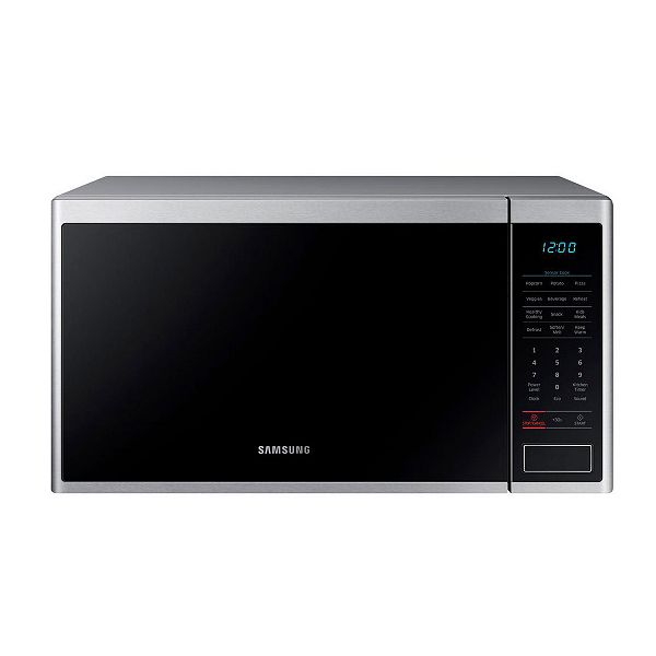Samsung 1.4 Cubic Foot Countertop Microwave Oven, Silver (Refurbished)