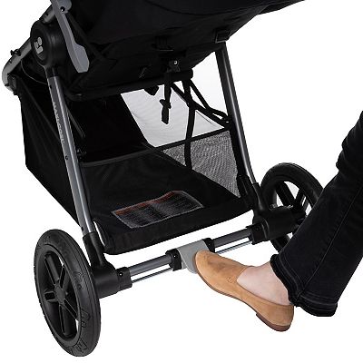 double stroller for toddlers INFANS Double Stroller, Leather Handle, Recline Seat, Rear Board, 5-Point Harness, Dual Brakes, Lockable Wheels, Grey main image 0