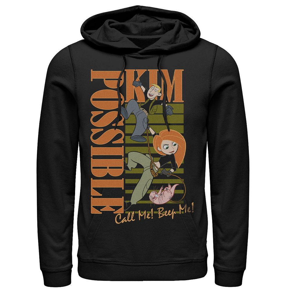 Disney's Kim Possible Ron And Rufus Men's Hoodie