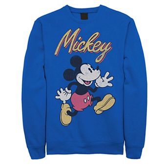 Men's Disney's Mickey And Friends Mickey Classic Run Portrait Sweatshirt