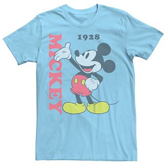 Men's Disney's Mickey Mouse Classic Happy Wave 1928 Tee