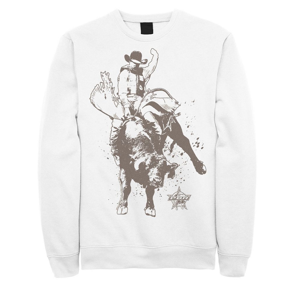 Ford - Western Bull Rider - Men's Fleece Hoodie Sweatshirt