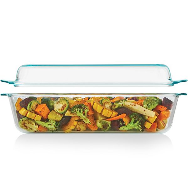 Pyrex 9-Piece On-The-Go Bundle with Glass Dishes, Lids, & Hot/Cold Packs