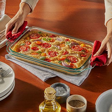 Pyrex Shallow 9" x 13" Glass Baking Dish