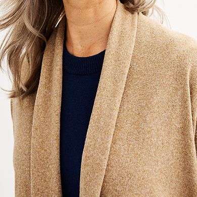 Women's Croft & Barrow The Extra Soft Closureless Cardigan