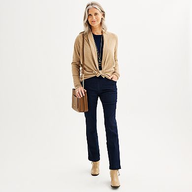 Women's Croft & Barrow The Extra Soft Closureless Cardigan