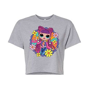 Juniors' L.O.L. Surprise! O.M.G. Skater Chick Cropped Graphic Tee