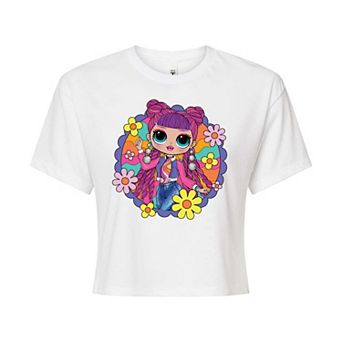 Juniors' L.O.L. Surprise! O.M.G. Skater Chick Cropped Graphic Tee