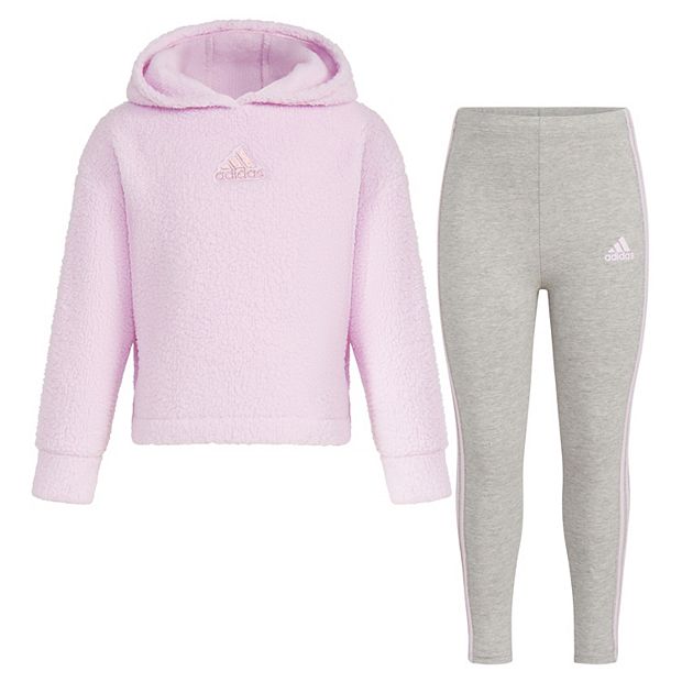 Adidas hoodie best sale and leggings set