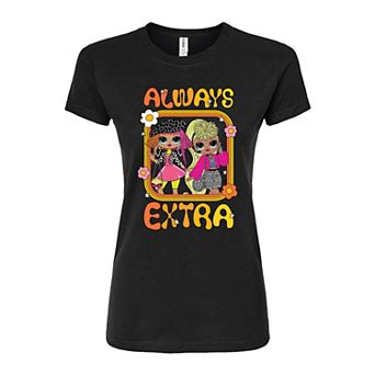Juniors' L.O.L. Surprise! O.M.G. Always Extra Graphic Tee