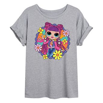 Juniors' L.O.L. Surprise! O.M.G. Skater Chick Oversized Graphic Tee