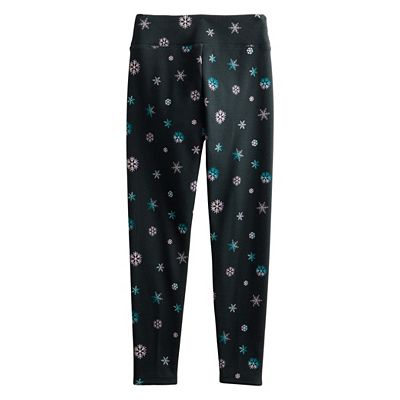 Girls 6 20 SO Cozy Fleece Lined Leggings