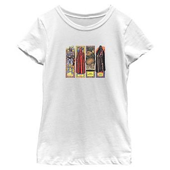Girls 7-16 Star Wars: The Return Of The Jedi Stained Glass Stuff Panels Graphic Tee