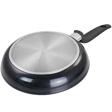 Tosca Cortona 10 Inch Nonstick Aluminum Frying Pan in Cool Black