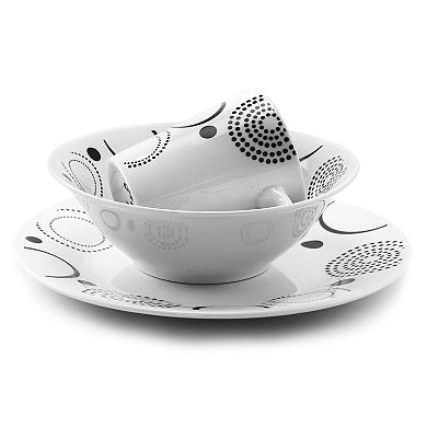 Modern Times 12 Piece Dinnerware Set
