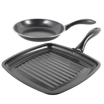 Gibson Westleton 2 pc Cookware Set Black