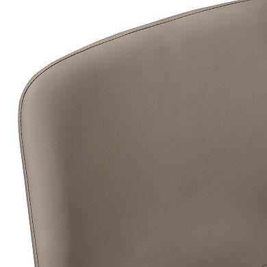 Monarch Faux Leather Bar Height Office Chair