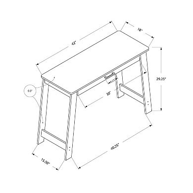 Monarch Contemporary Computer Desk