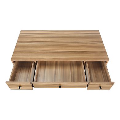 Monarch Contemporary Farm Style Computer Desk