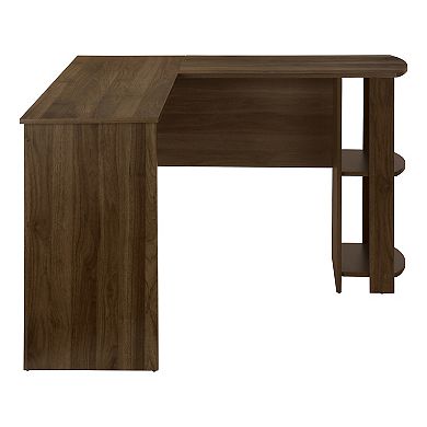 Monarch Contemporary L-Shape Computer Desk