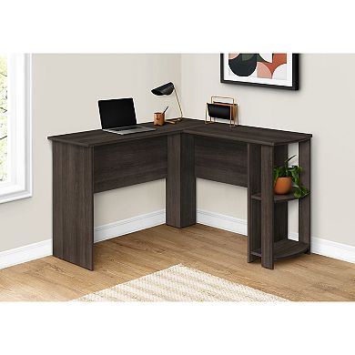 Monarch Contemporary L-Shape Computer Desk