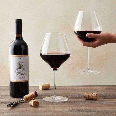 29oz Set of 4 Big Wine Glasses, Oversized for Red Wine, 4 x 10 In