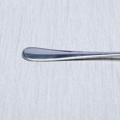 Household Tableware Stainless Steel Dinner Fork 6.8" Length 5pcs Silver Tone