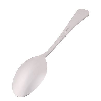 Kitchen Restaurant Stainless Steel Coffee Tea Spoon 4.7" Length 6Pcs Silver Tone