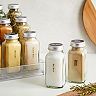 Talented Kitchen 14 Pcs Large Glass Spice Jars With Labels Seasoning Kit