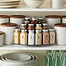 Talented Kitchen 14 Pcs Large Glass Spice Jars With Labels Seasoning Kit