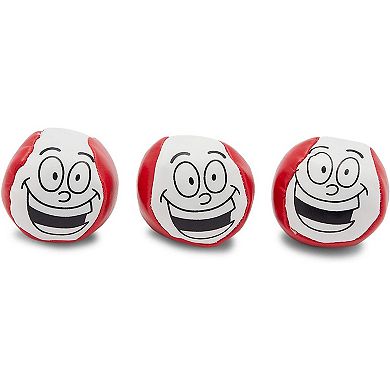 12 Pack Hacky Sack Balls for Kids Adults Kick Bean Bags Juggling Ball, 4 Designs