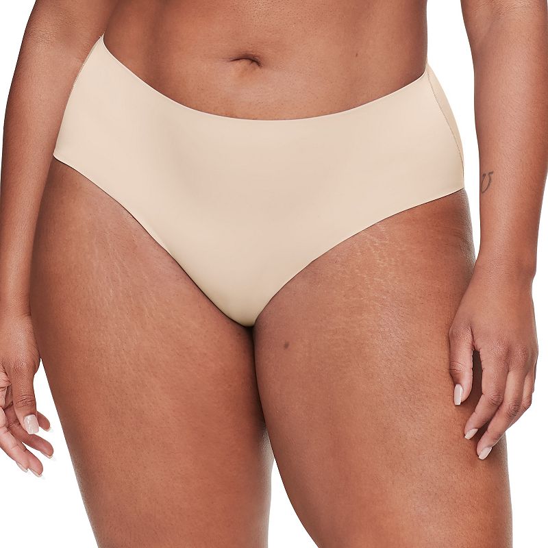 Warners Smooth It Over Front-Smoothing High Waist Hi-Cut Panty RT9021P, Women's, Size: XXL, Butterscotch