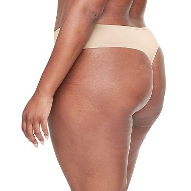 Warners Smooth It Over Front-Smoothing High Waist Thong RX9021P