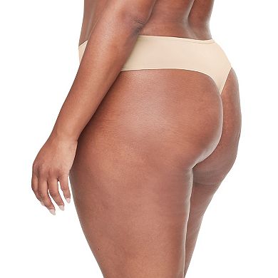 Warner's Smooth It Over Front-Smoothing High Waist Thong RX9021P
