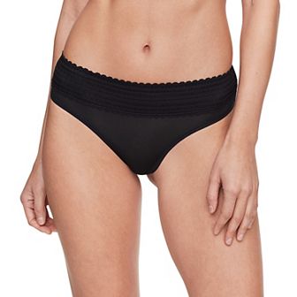 Warners No Pinching No Problems® Dig-Free Comfort Waistband Lace Thong RX5101J