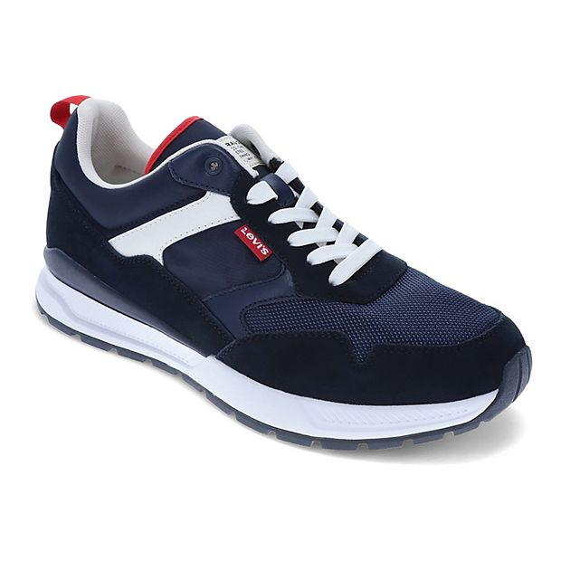 Levi's navy blue sales sneakers