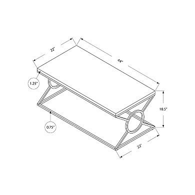 Monarch Contemporary Accent Coffee Table